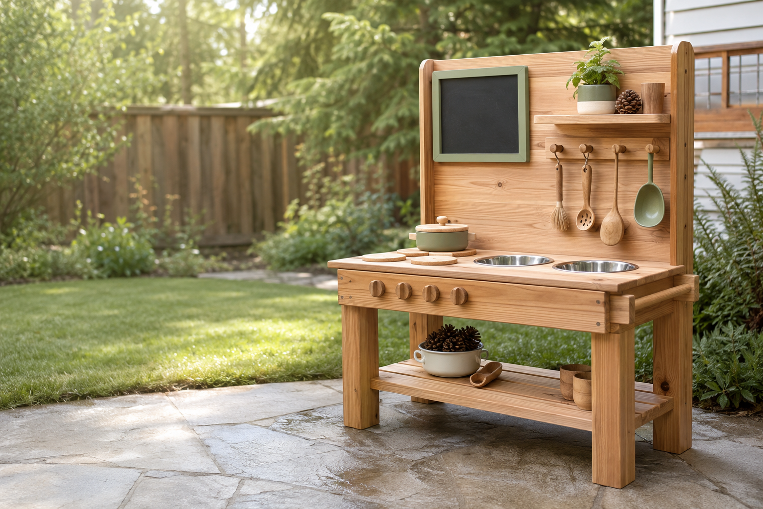 Boho Garden Mud Kitchen